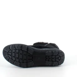 Sygeplejebutikken Billige Vinter Støvler|Sorte Støvletter*Sort støvle med fin pelsdetalje.