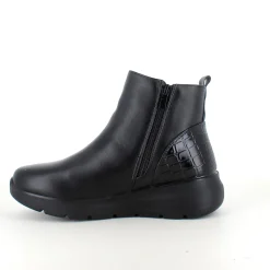 Sygeplejebutikken Kort Støvle Dame|Vinterstøvler Damer*Sort støvle med lynlås