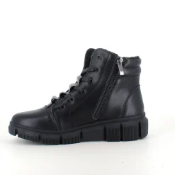 Sygeplejebutikken Overgangssko*Sort støvle med stødabsorberende sål