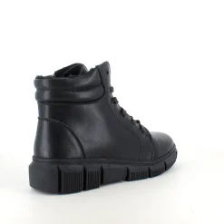 Sygeplejebutikken Overgangssko*Sort støvle med stødabsorberende sål