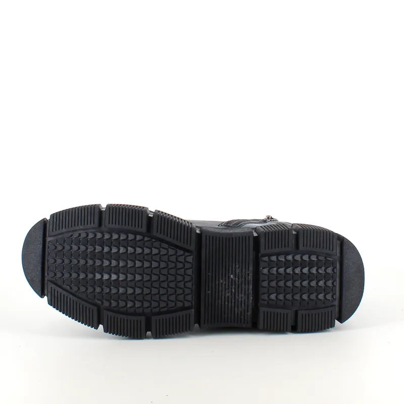 Sygeplejebutikken Overgangssko*Sort støvle med stødabsorberende sål