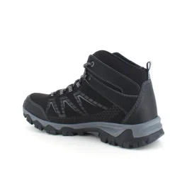 Sygeplejebutikken Kort Støvle Dame|Billige Vinter Støvler*Sort vandrestøvle med overdel i eftergiveligt softshell