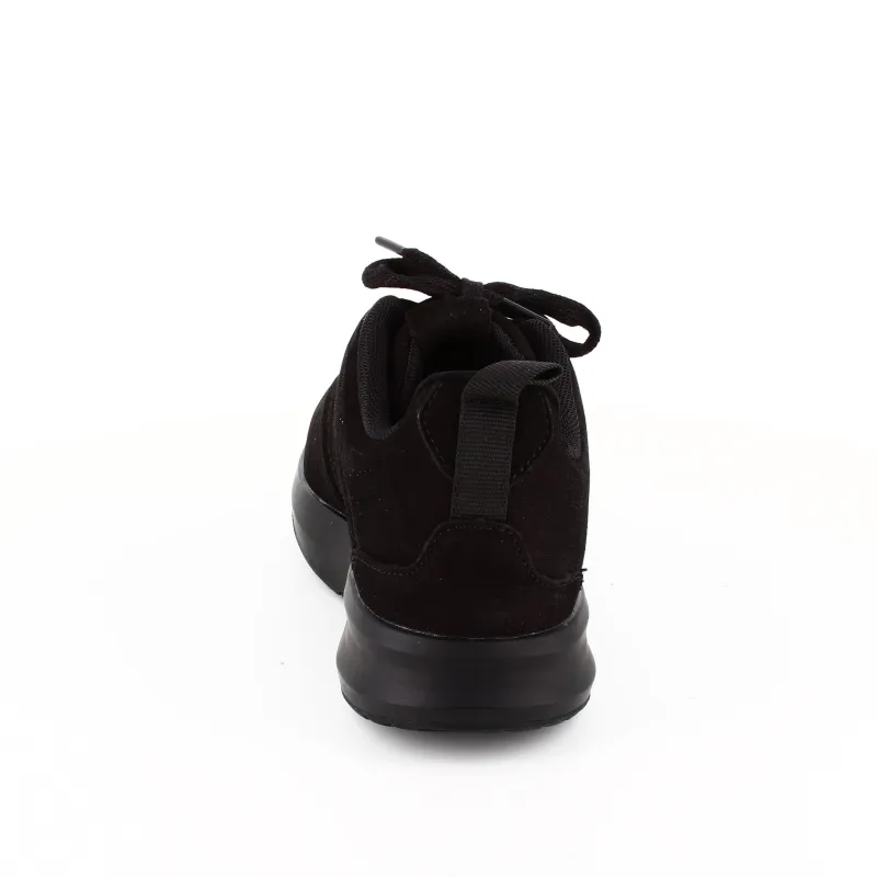 GaitLine Leddegigt|Hælsporer*Sorte sneakers i nubuch skind