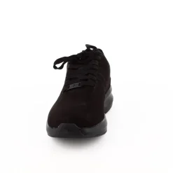 GaitLine Leddegigt|Hælsporer*Sorte sneakers i nubuch skind