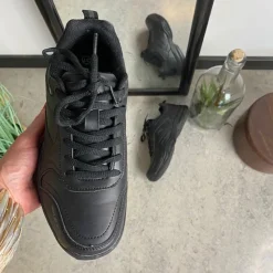 Sygeplejebutikken Overgangssko|Kondi Sko*Sorte kondisko med svangstøtte