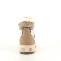 Sygeplejebutikken Kort Støvle Dame|Vinterstøvler Damer*Taupe vinterstøvle med snørebånd
