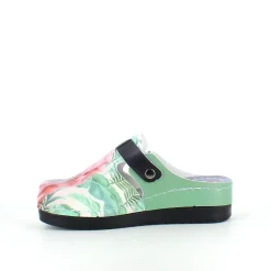 Sygeplejebutikken Clogs|Træsko Dame Modeller*Træsko med print en cool kat