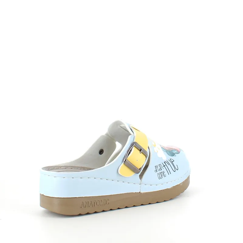 Sygeplejebutikken Clogs|Træsko Dame Modeller*Træsko med print og citat