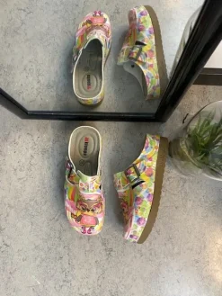 Sygeplejebutikken Clogs|Træsko Dame Modeller*Træsko med ugleprint