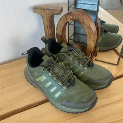 Green Comfort Knyster - Hallux Valgus|Hælsporer*Vandtæt dame vandresko i olivengrøn fra