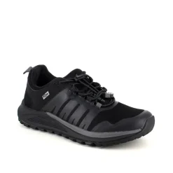 Green Comfort Overgangssko|Sko Til Brede Fødder Og Høj Vrist*Vandtæt dame vandresko i sort fra