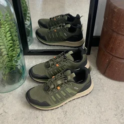 Green Comfort Knyster - Hallux Valgus|Leddegigt*Vandtæt herre vandresko i grøn fra