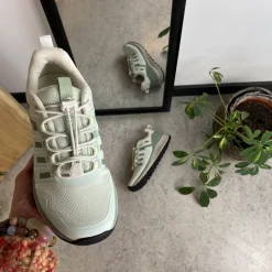 Green Comfort Overgangssko|Sko Til Brede Fødder Og Høj Vrist*Vandtæt, mintgrøn letvægtssko fra med god svangstøtte.