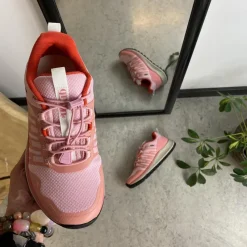 Green Comfort Overgangssko|Sko Til Brede Fødder Og Høj Vrist*Vandtæt, rosa letvægtssko fra med god svangstøtte.