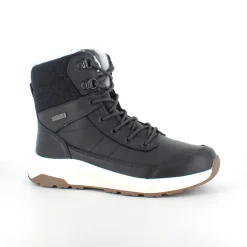 Whistler Billige Vinter Støvler|Vinterstøvler Damer*Vandtæt, sort vinterstøvle med fleece for