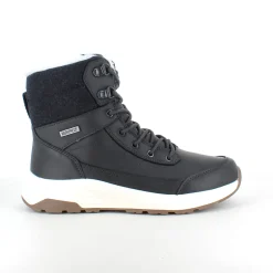 Whistler Billige Vinter Støvler|Vinterstøvler Damer*Vandtæt, sort vinterstøvle med fleece for