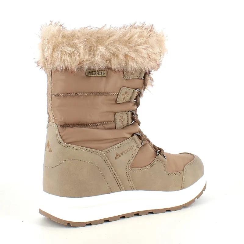 Whistler Billige Vinter Støvler|Vinterstøvler Damer*Vinterstøvle fra med pelskant og varmt for