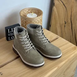 Whistler Billige Vinter Støvler|Vinterstøvler Damer*beige vinterstøvle med let foer og smarte detaljer