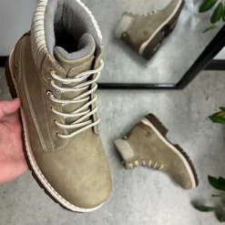 Whistler Billige Vinter Støvler|Vinterstøvler Damer*beige vinterstøvle med let foer og smarte detaljer