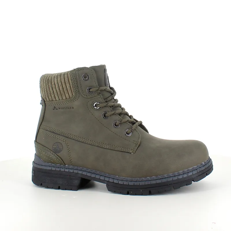 Whistler Billige Vinter Støvler|Vinterstøvler Damer*grøn vinterstøvle med let foer og smarte detaljer