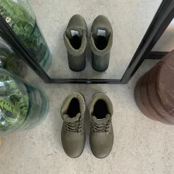 Whistler Billige Vinter Støvler|Vinterstøvler Damer*grøn vinterstøvle med let foer og smarte detaljer