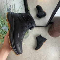 Whistler Billige Vinter Støvler|Vinterstøvler Damer*vandtæt softshell vandrestøvle med BOA-lukning i sort